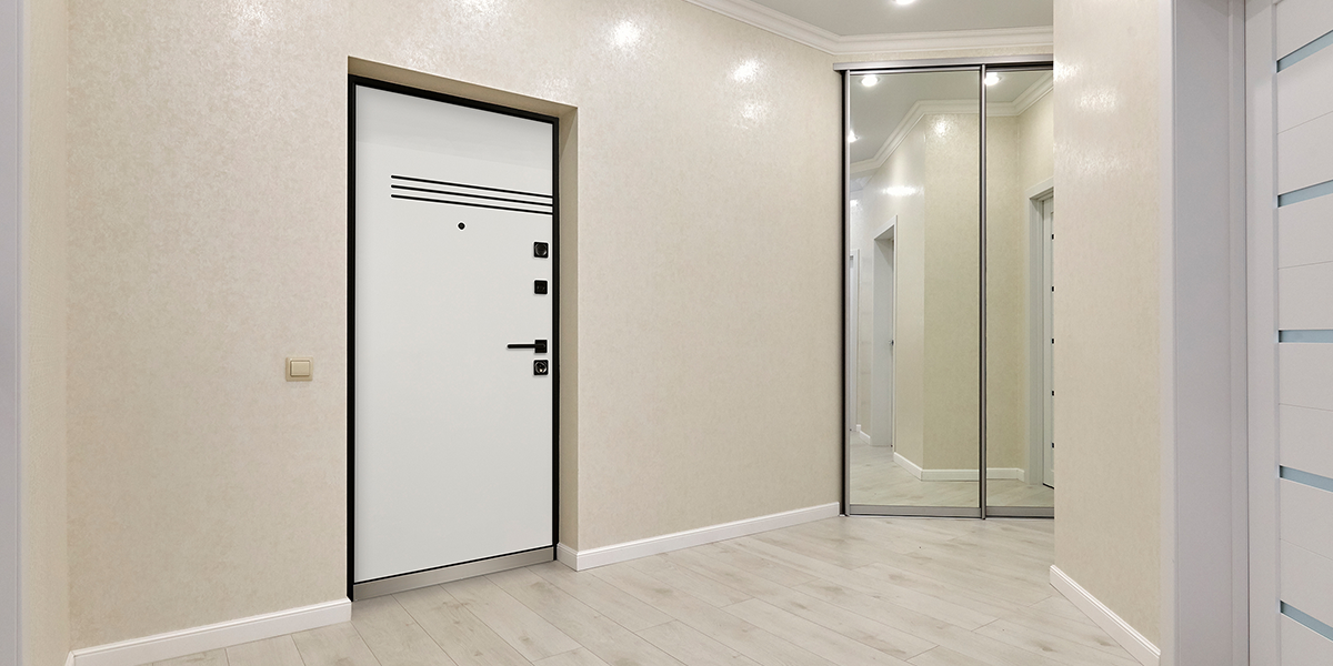 Входная дверь «Винсент» в оттенке «Белый»