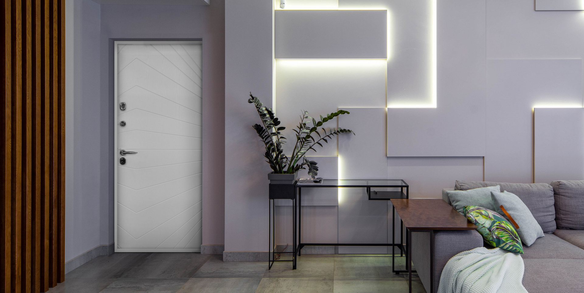 Модель с акцентной фрезеровкой