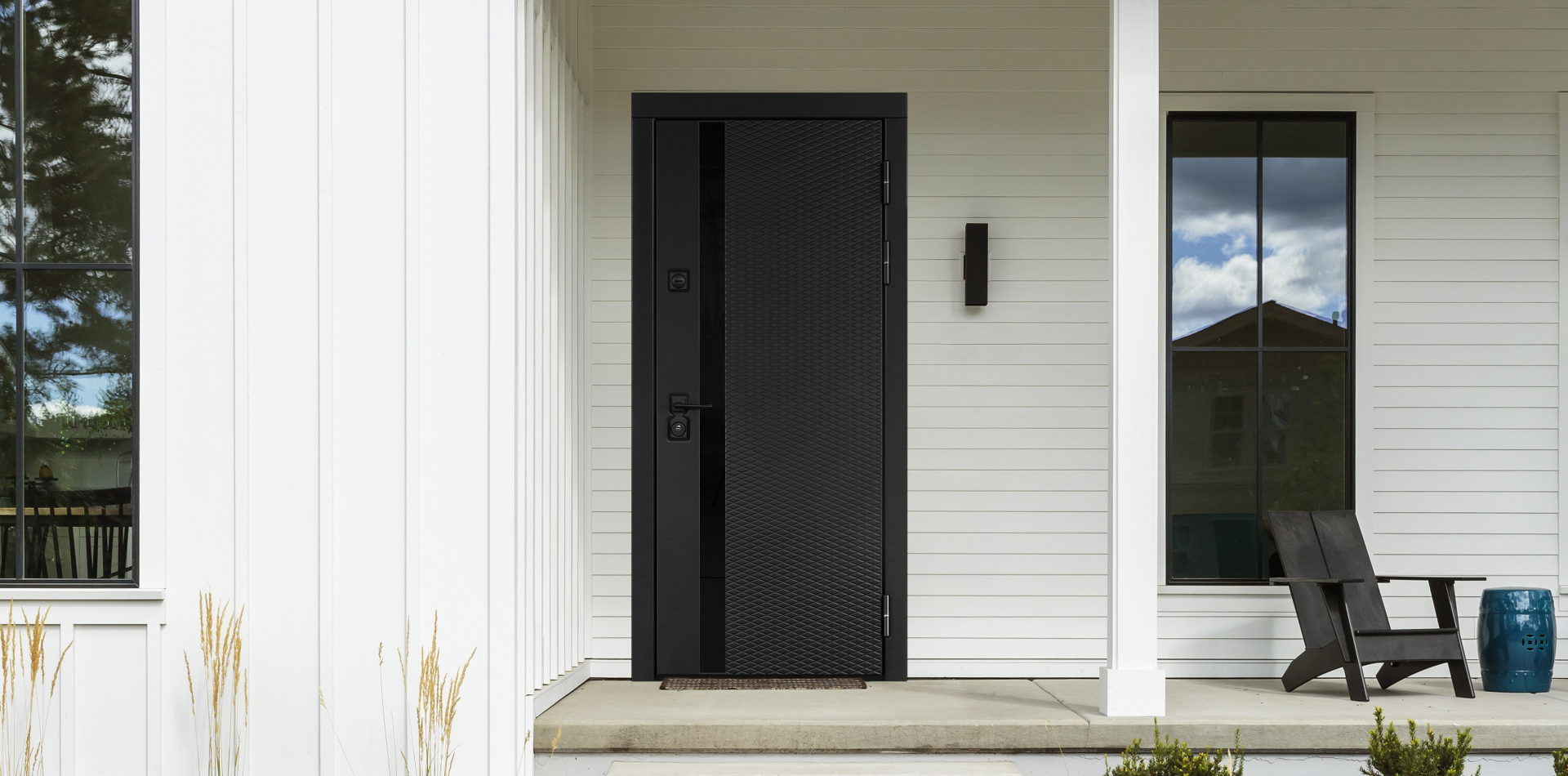 Модель в стиле техно