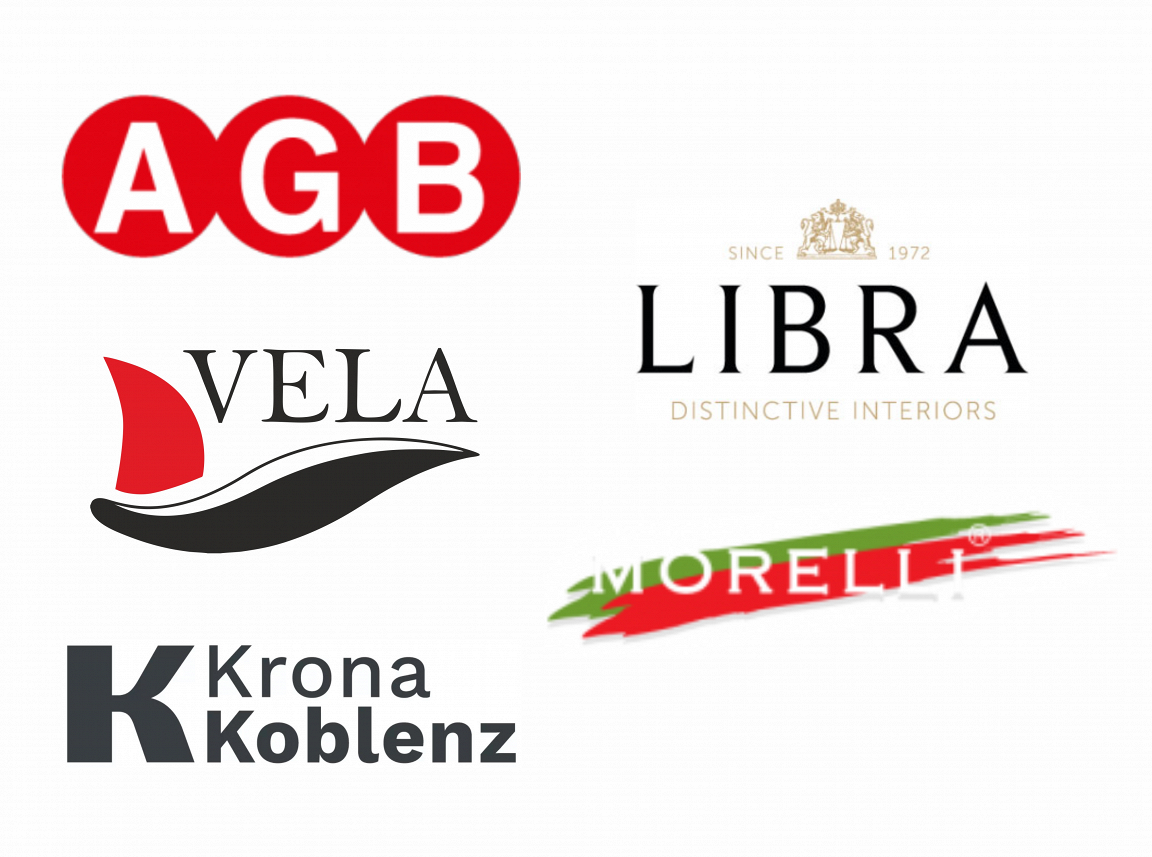 Ведущие производители эксклюзивной фурнитуры — Vela, AGB, Krona, Morelli и Libra.