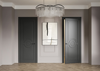 Новинка: межкомнатные двери в эмали