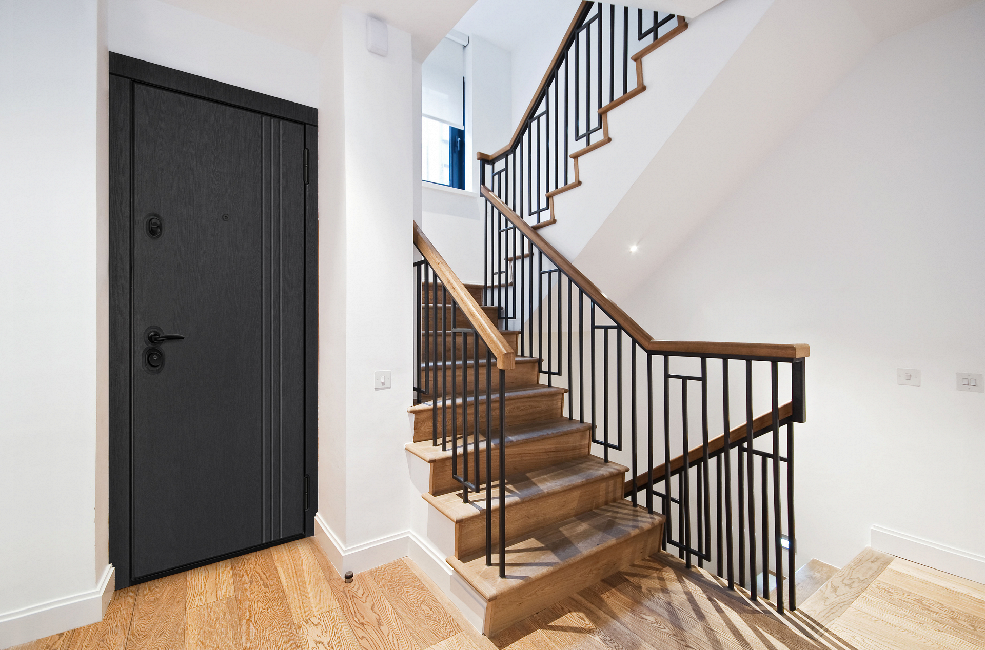 Входная цвет цвета антрацит в квартиру