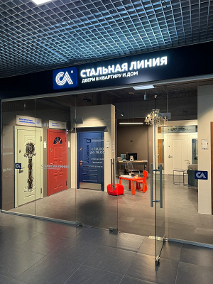 Фирменный салон «Стальная линия» = ул. Труда, д. 174 (ТЦ «Манхэттен»,  салон «Двери & Напольные покрытия»)