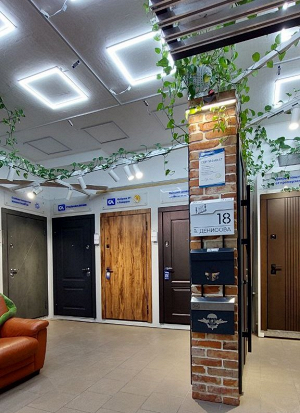 Бренд-секция «Стальная линия» = ул. Денисова, д. 18